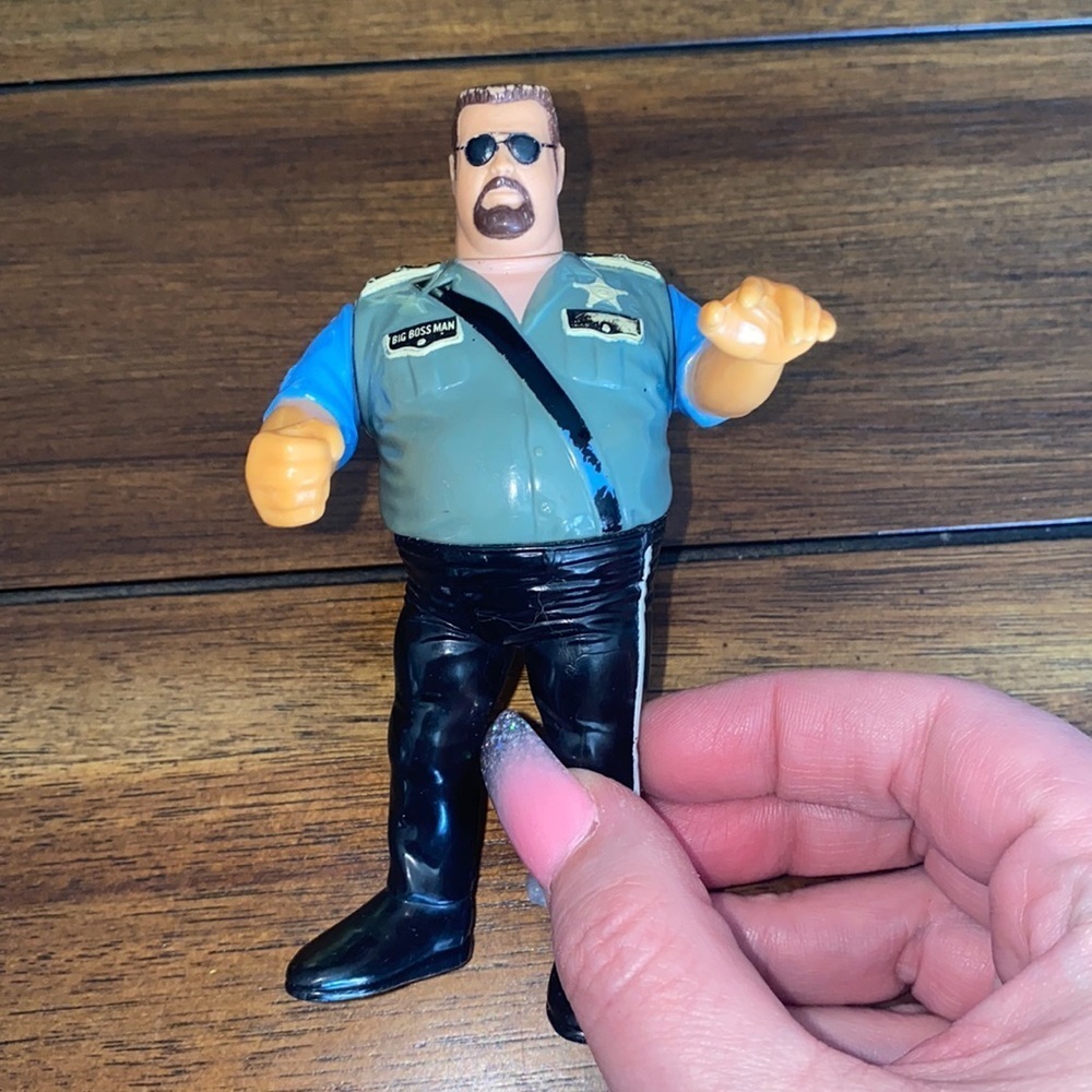 Big boss man vintage wrestling action figure